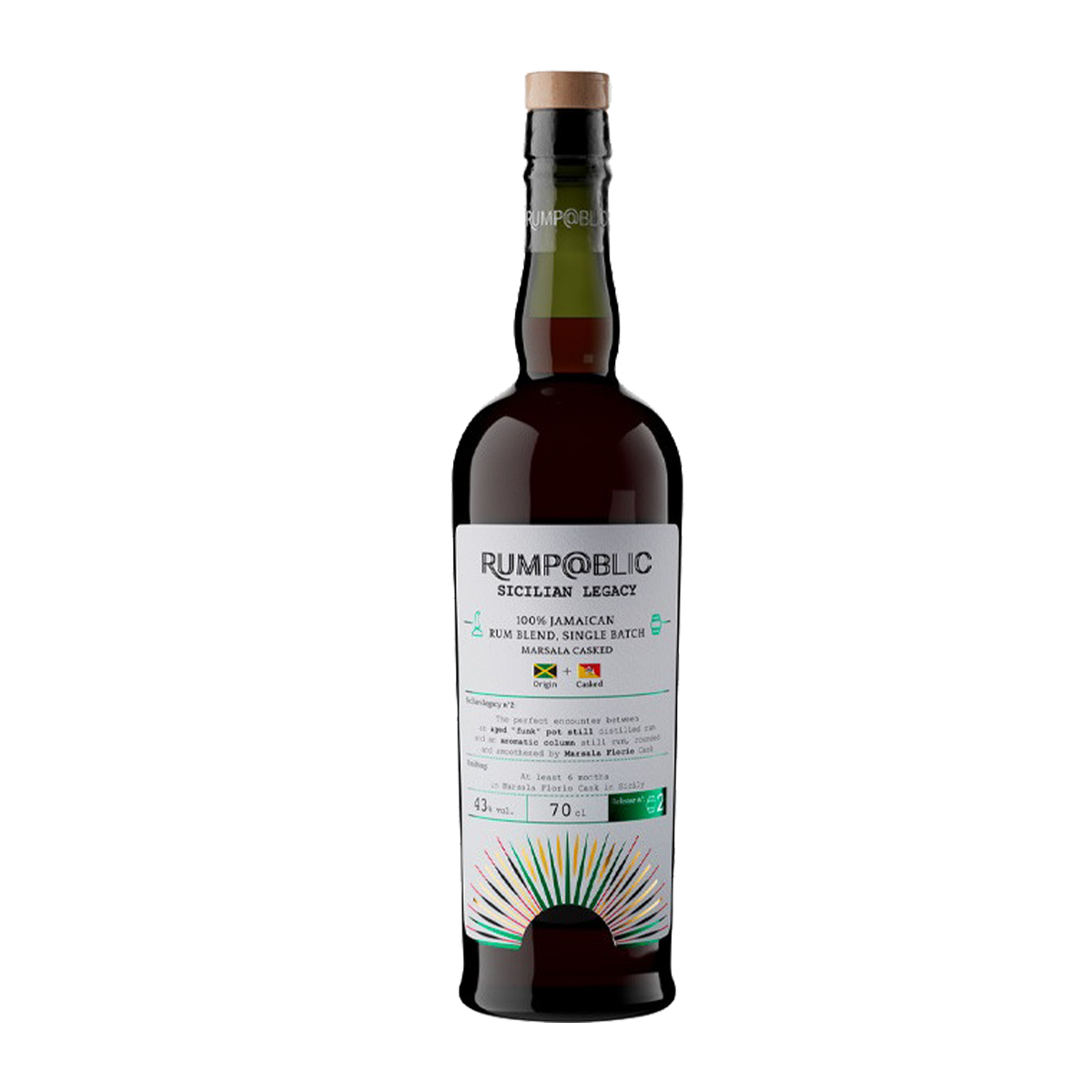 Rum P@Blic Sicilian Legacy Jamaica 70 cl