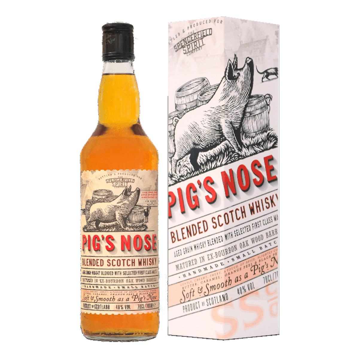 Pig's Nose Blended Scotch Whisky 70 cl