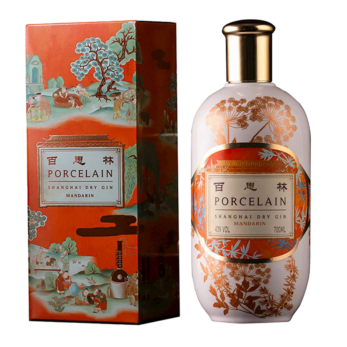 Porcellain Shanghai Mandarin Dry Gin