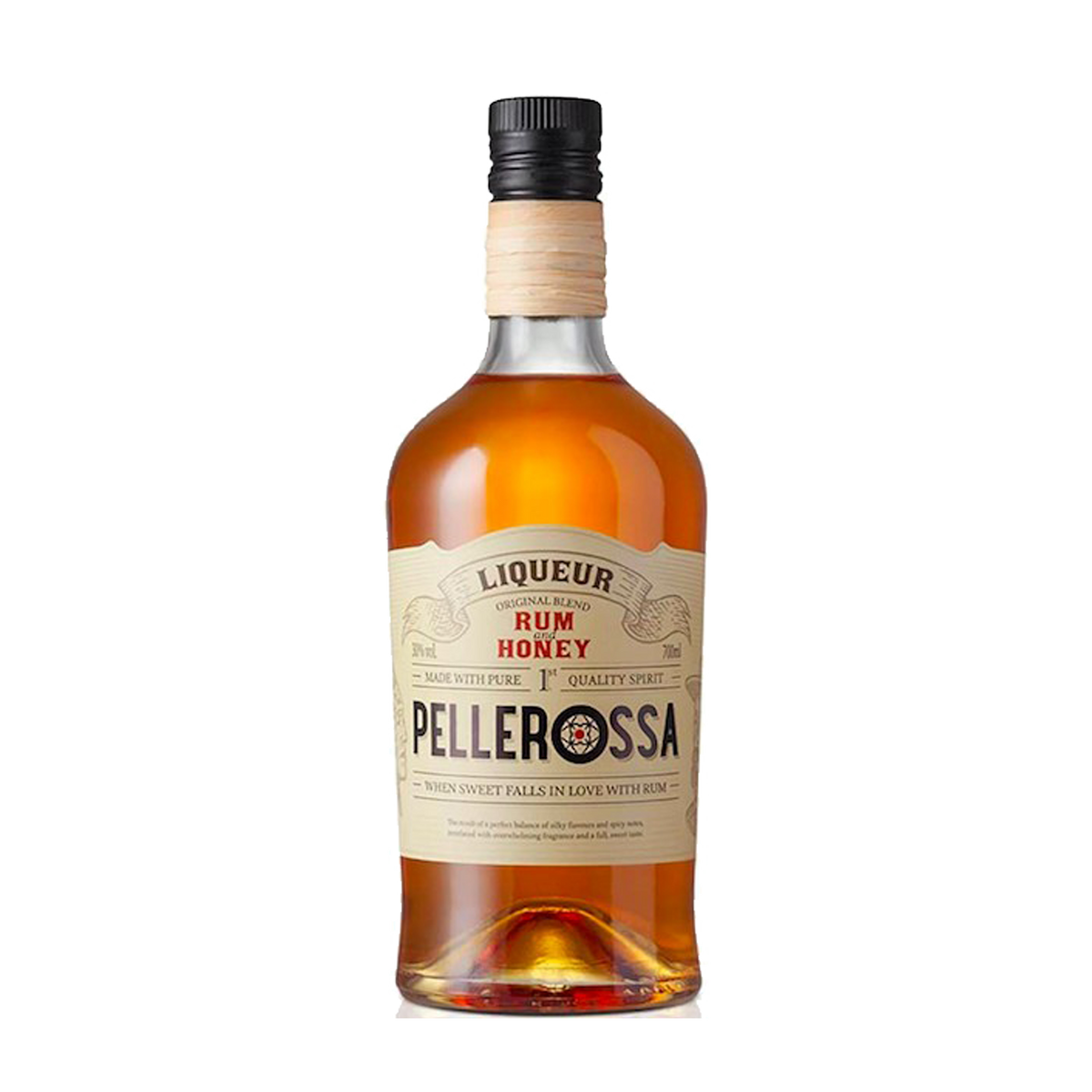 Pellerossa Rum al Miele 70 cl