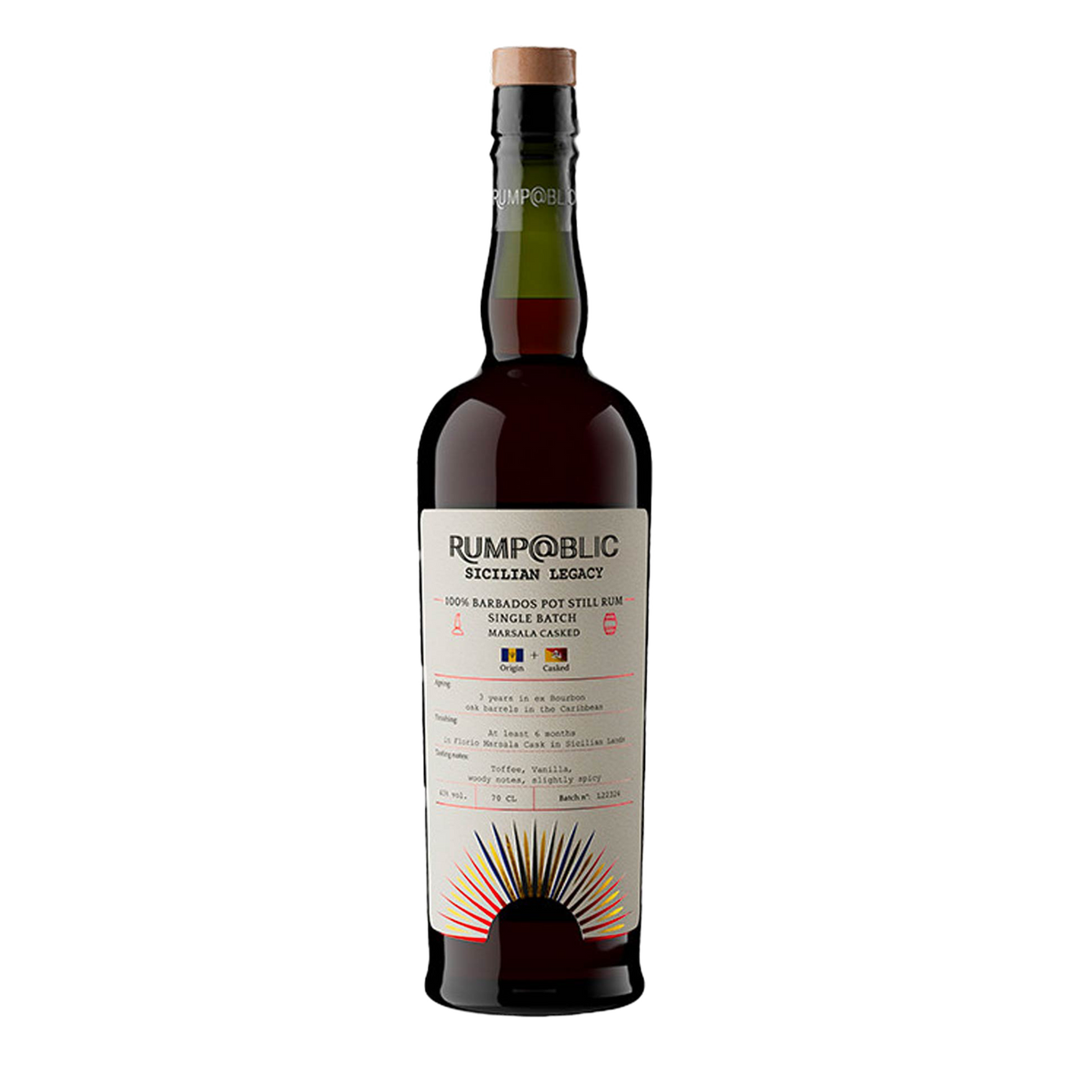 Rum P@Blic Sicilian Legacy Barbados 70 cl